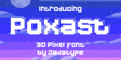 Poxast Font Poster 1