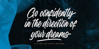 Monday Starlight Font Poster 2