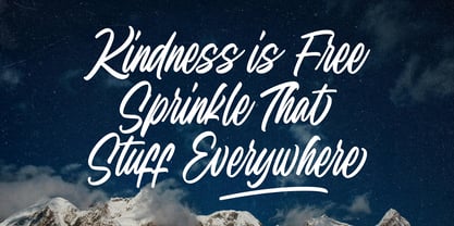 Monday Starlight Font Poster 5