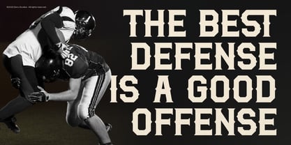 Break Aways Inline Font Poster 2