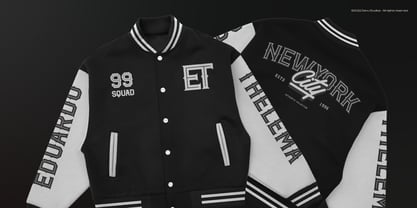 Break Aways Inline Font Poster 7