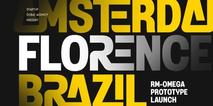 Raven SS Font Poster 4