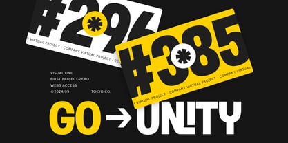 Raven SS Font Poster 3