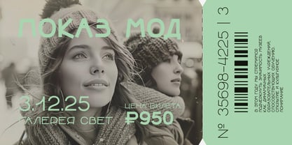 ZF Mixy Pro Font Poster 4