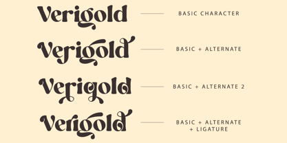 Praline Font Poster 4