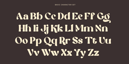 Praline Font Poster 11