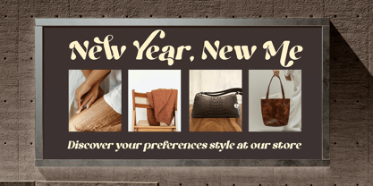 Praline Font Poster 3