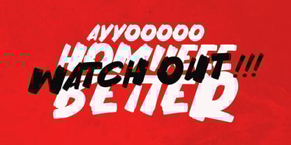 MC Easto Coma Font Poster 4