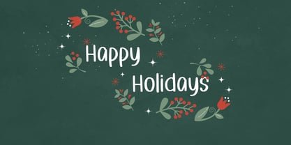 Shamiela Font Poster 4