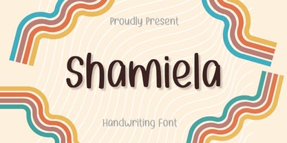 Shamiela Font Poster 1
