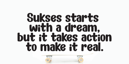 Minimalist Bold Font Poster 2