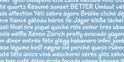 Andrea Neat Font Poster 3