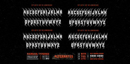 Rocksoul Font Poster 14