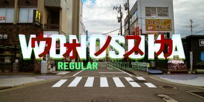 Wono Suka Font Poster 1