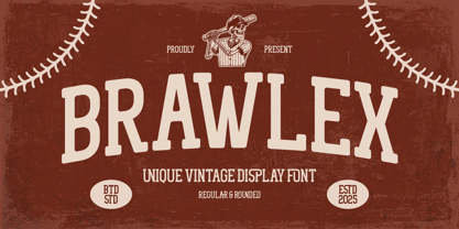 Brawlex Font Poster 1