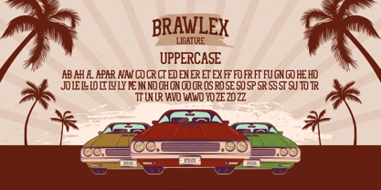 Brawlex Font Poster 7