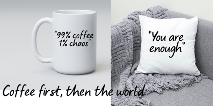 Writelyne Font Poster 5