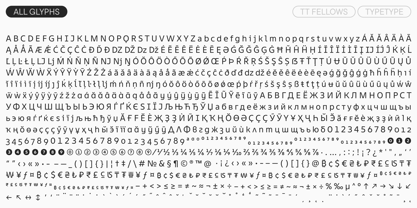 TT Fellows Font Poster 10