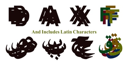 SiahThuluth Font Poster 3