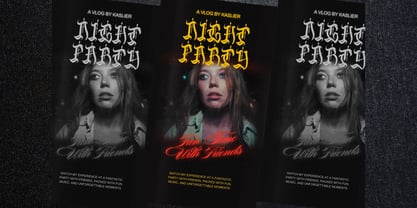Deaths Hallows Font Poster 11