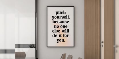 Quivert Font Poster 9