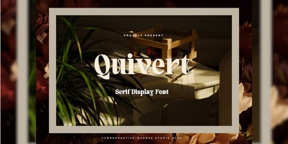 Quivert Font Poster 1