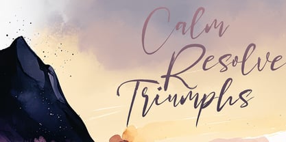 Ciaman Font Poster 4