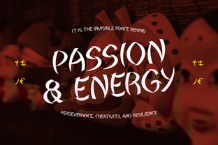 Ryu Japanese Font Poster 4