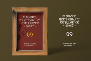 Ryu Japanese Font Poster 5