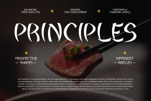 Ryu Japanese Font Poster 7