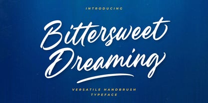 Bittersweet Dreaming Font Poster 1