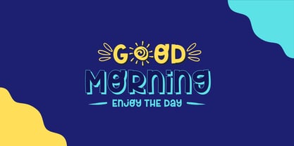 Fox Sunrise Font Poster 5