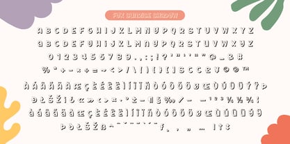 Fox Sunrise Font Poster 12