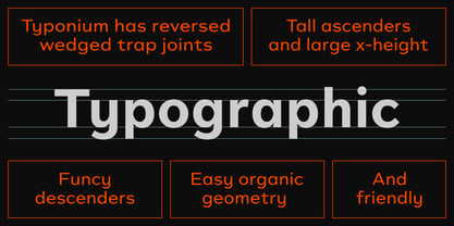 Typonium Font Poster 3