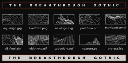 Typonium Font Poster 6