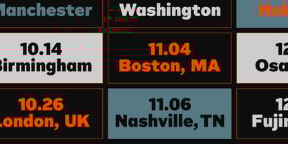 Typonium Font Poster 2