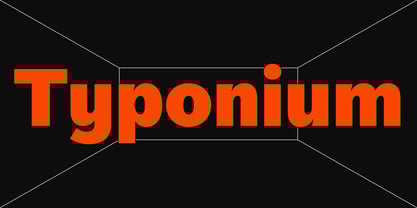 Typonium Font Poster 1