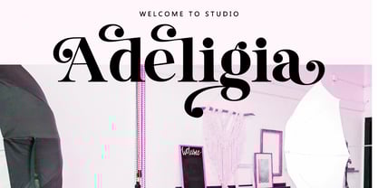 Kalista Elegant Font Poster 7