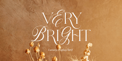 Very Bright Font Poster 1