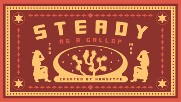 Steelty Font Poster 6