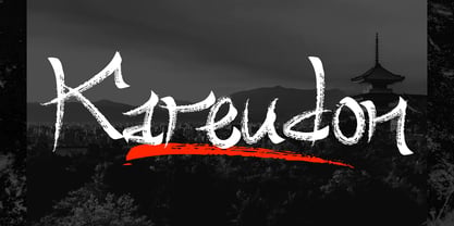 Kareudon Font Poster 1
