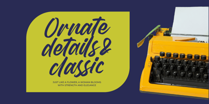 Theglory Skemaro Font Poster 8