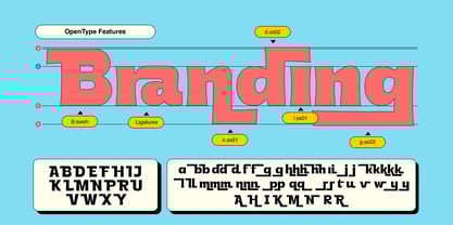 Draplink Font Poster 7