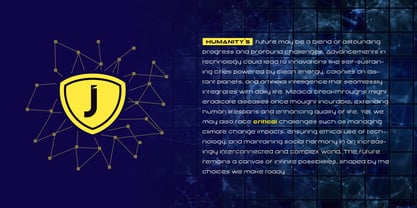 Jigemon Font Poster 2