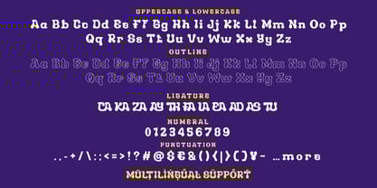 Ayixol Font Poster 9