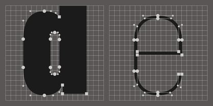 Minimalized Font Poster 3