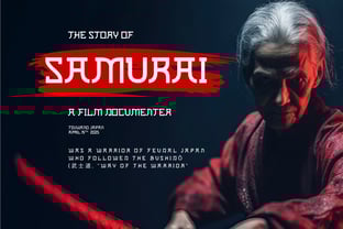 Banshou Font Poster 6