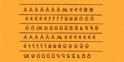 Axubies Font Poster 4