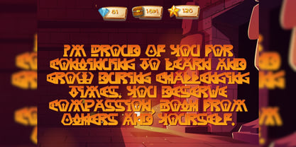 Axubies Font Poster 8