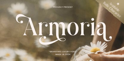 Armoria Font Poster 1